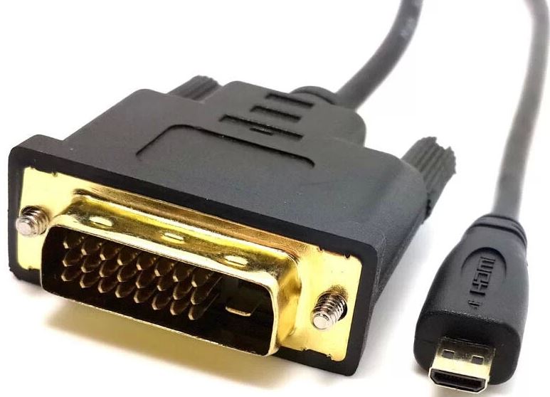 DVI-D Dual Link HDMI Çevirici Bağlantı Kablo Fotosu